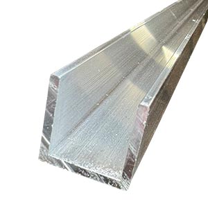 Aluminium U-profil EN AW-6082